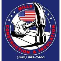 Mills Construction and Insulation Logo