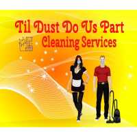 Til Dust Do Us Part Cleaning Services Logo