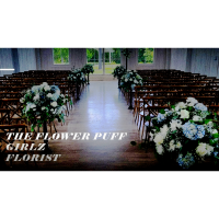 The Flower Puff Girlz Florist Logo