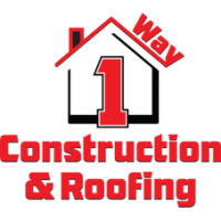 One Way Construction and Roofing Logo
