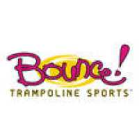 Bounce Trampoline Sports Logo