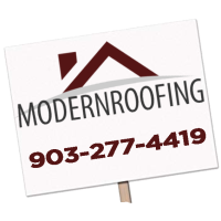 Modern Roofing And Remodeling Logo