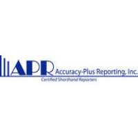 Accuracy-Plus Reporting, Inc. Logo