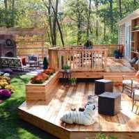 OUTDOOR LIVING AREAS by Blough Contracting Logo