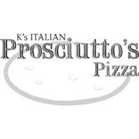 K's Italian Prosciutto's Pizza Logo