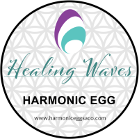 Harmonic Egg Saco Healing Waves Logo