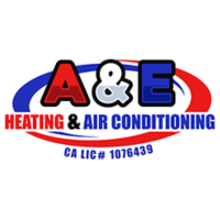 A and E Heating and Air Conditioning Logo