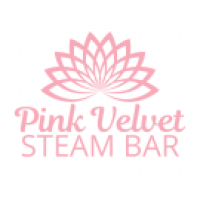 Pink Velvet Steam Bar Logo