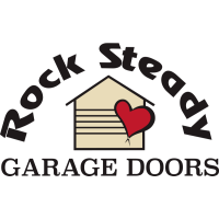 Rock Steady Garage Doors Logo