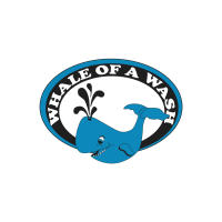 Whale of a Wash Car Wash Logo