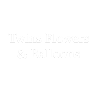 Twins Flowers & Balloons Logo