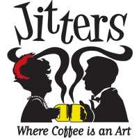 Jitters... Where Coffee Is An Art Logo