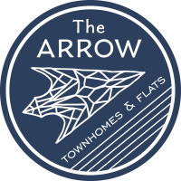 The Arrow Townhomes & Flats Logo