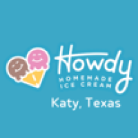 Howdy Homemade Ice Cream Katy Logo