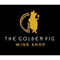The Golden Pig Wine Shop Logo