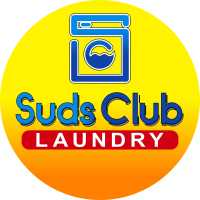 Suds Club Laundromat + Dry Cleaners Logo