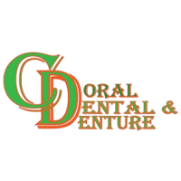 Coral Dental & Denture PA. Logo