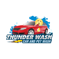 Thunder Wash Car and Pet Wash Logo