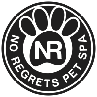 No Regrets Pet Spa Logo