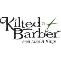 Kilted Barber, Feel Like A King! Logo