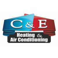 C & E Heating & Air Conditioning Logo