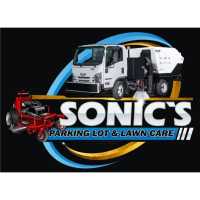 Sonic’s Parking Lot & Lawn Care Logo
