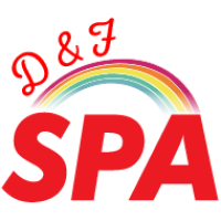 D  and  F Massage Spa Logo