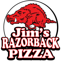 Jim's Razorback Pizza Logo