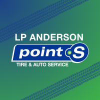 L.P. Anderson Point S Tire & Auto Service Logo