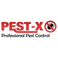 Pest-X Exterminating Logo