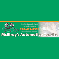 Mcelroy's Automotive Service Logo