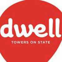 dwell The Towers on State Apartments Logo