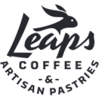 Leaps Coffee Shop Logo