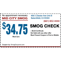 Mid City Smog Logo