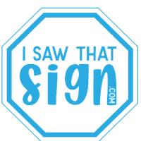 I Saw That Sign LLC Logo
