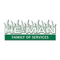 He-Man Landscaping Logo