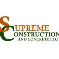Supreme Construction and Concrete Logo