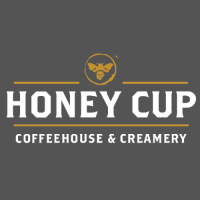 Honey Cup Coffeehouse & Creamery Logo