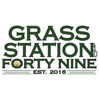 Grass Station 49 Weed Dispensary South Goldstream Logo
