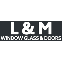 L & M Window Glass & Doors Logo