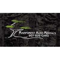 Rainforest Craig Car Rentals, Klawock Airport Logo