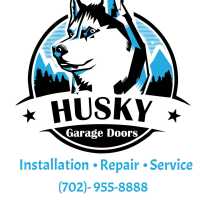 Husky Garage Door Logo