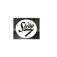 The Leather Strop Barber Shop Logo