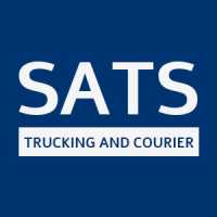 Sats Trucking and Courier Logo