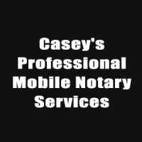 Casey's Professional Mobile Notary Services Logo