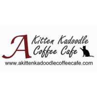 A Kitten Kadoodle Coffee Cafe, A Cat Cafe Logo