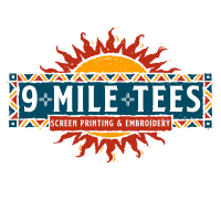9 Mile Tees Fast Screen Printing Logo