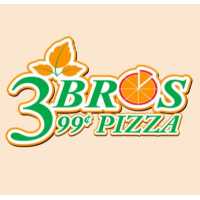 3 Bros 99 Cent Pizza Logo