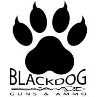 Black Dog Guns and Ammo Logo