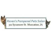 Raven's Pampered Pets Salon Logo